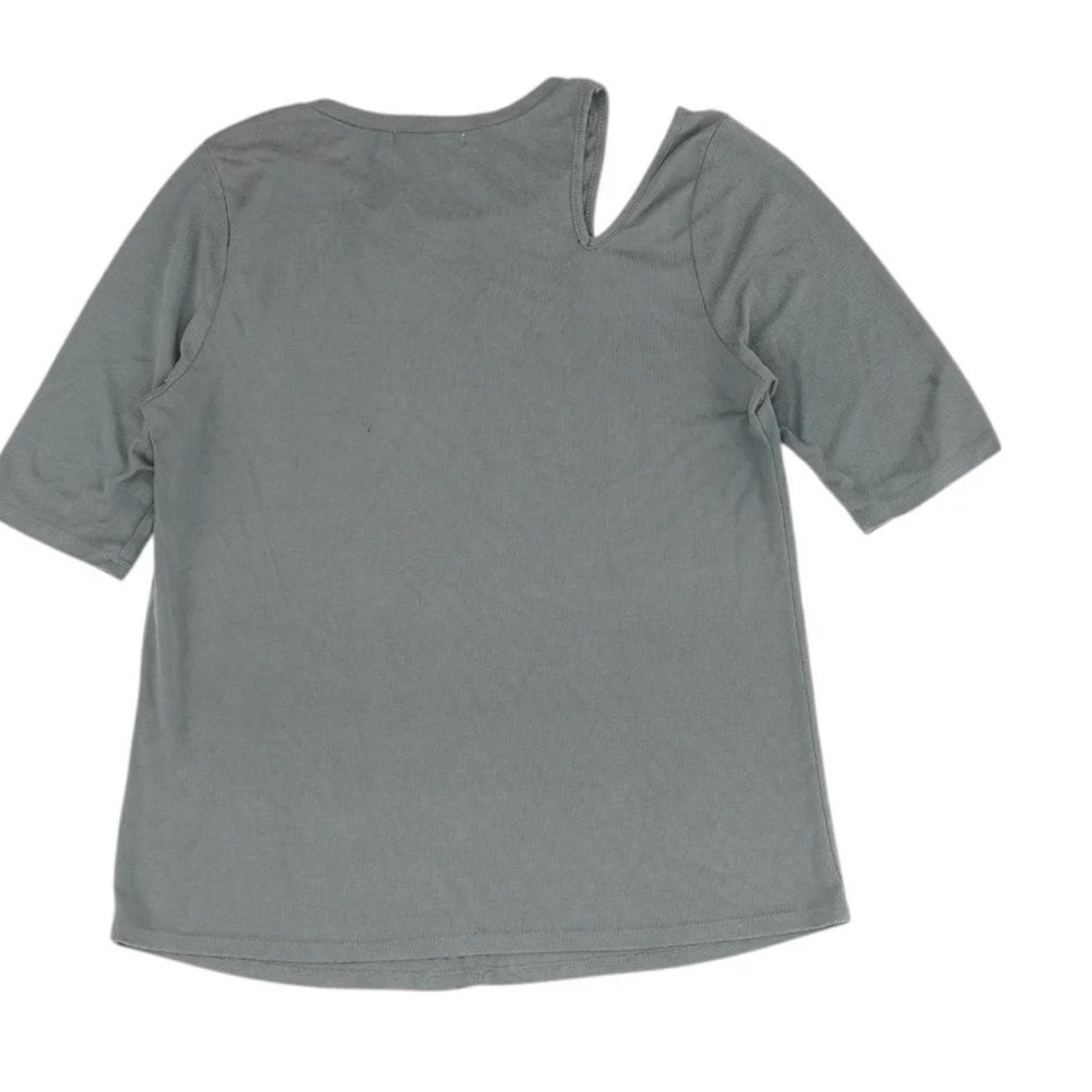 GREEN ENVELOPE women’s 
Gray Crewneck  Top M NWOT